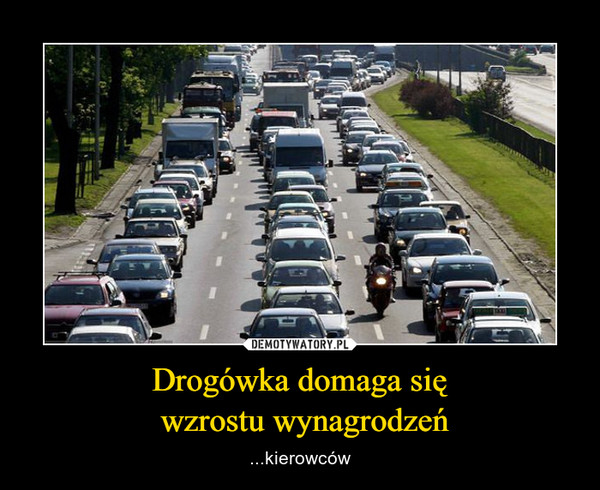 Drogówka domaga się wzrostu wynagrodzeń – ...kierowców 