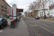 und Fahrtrichtung Innenstadt jeweils vor dem 27. April 2013