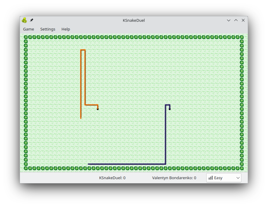 Screenshot of K‑zmijski-dvoboj