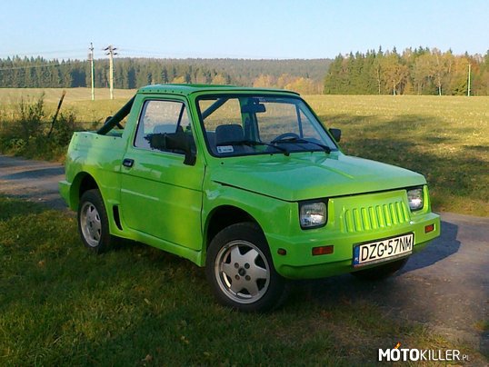 Fiat 126p – Wersja: Vader 
Zostało wyprodukowanych tylko 20 sztuk w tej wersji 

Połączenie malucha z cabrio i terenowego auta. 