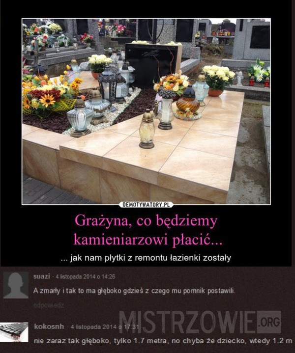 Dziwny grób –  