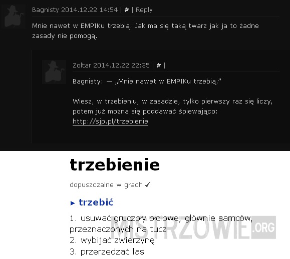 Trzebienie –  