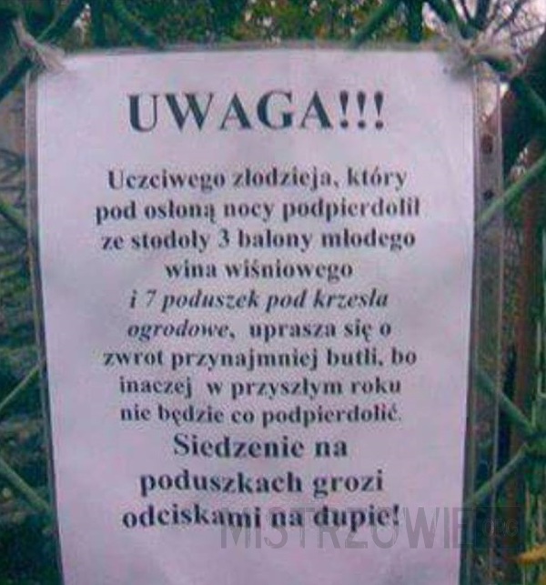 Uczciwy złodziej –  