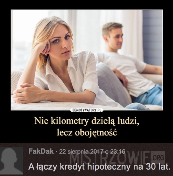 Nie kilometry dzielą ludzi –  