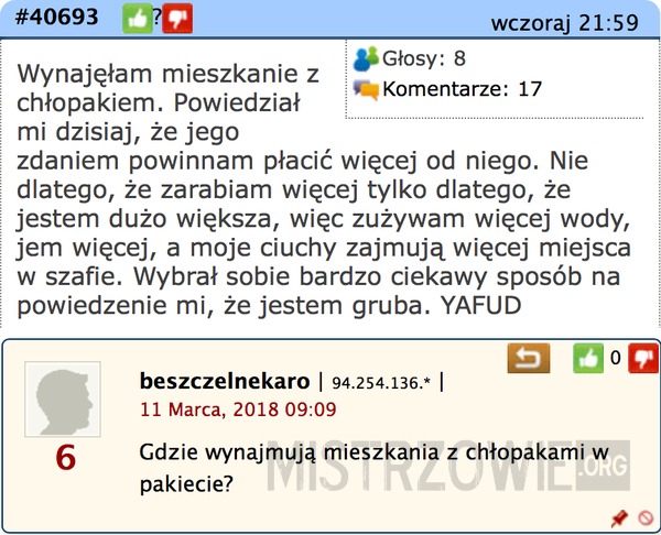 Mieszkanie z chłopakiem –  