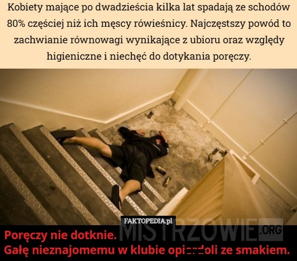 Kobiety spadające ze schodów –  