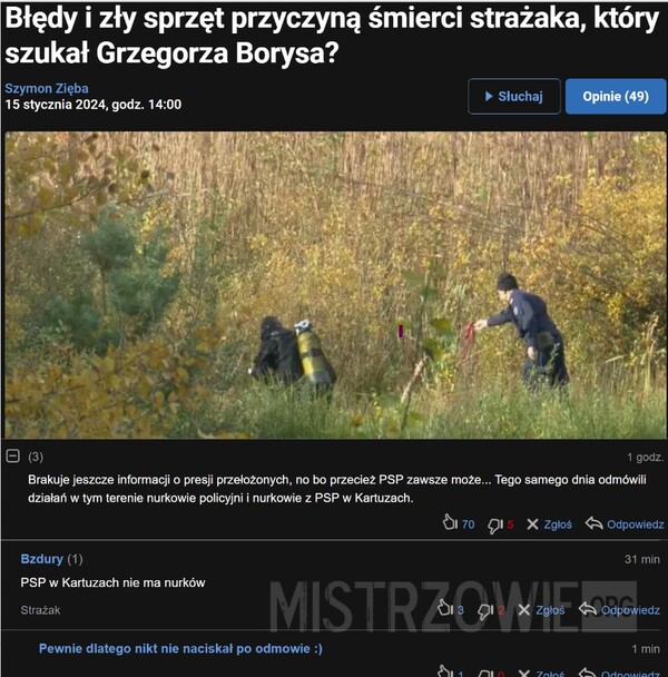 Odmowa taktyczna rozpatrzona pozytywnie –  