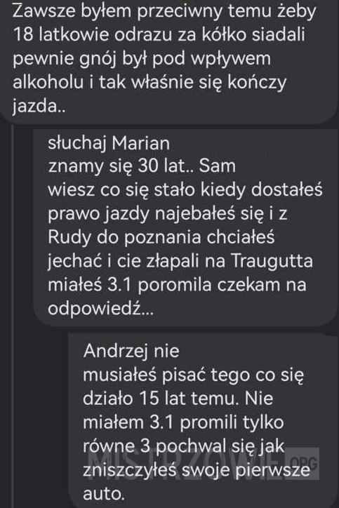 Zawsze byłem... –  