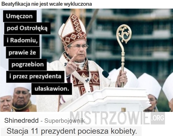 Beatyfikacja nie jest wcale wykluczona –  