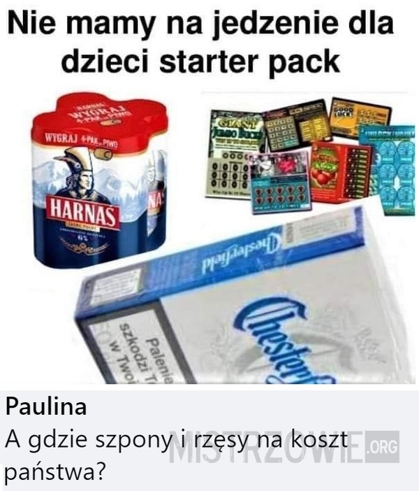 Starter pack –  