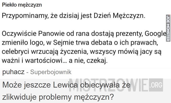 Piekło mężczyzn –  