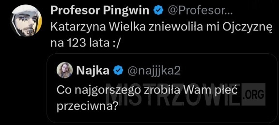 Płeć przeciwna –  