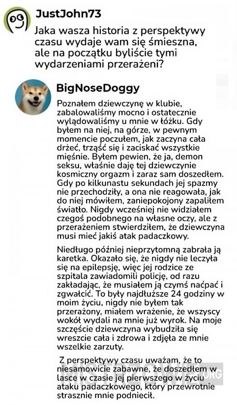 Wstrząsająca historia –  