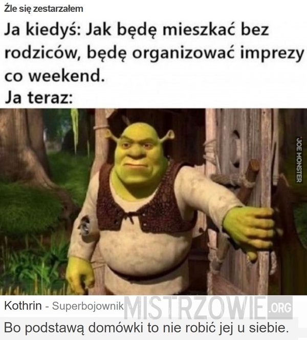 Źle się zestarzałem –  