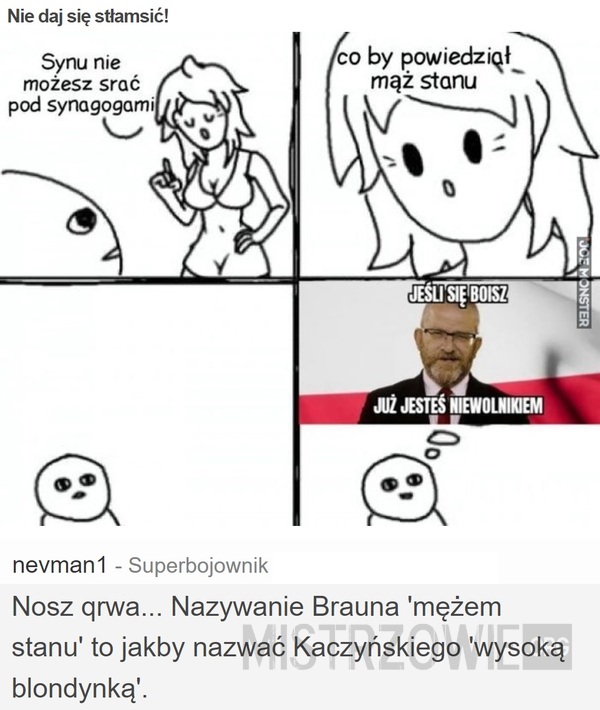 Nie daj się stłamsić! –  