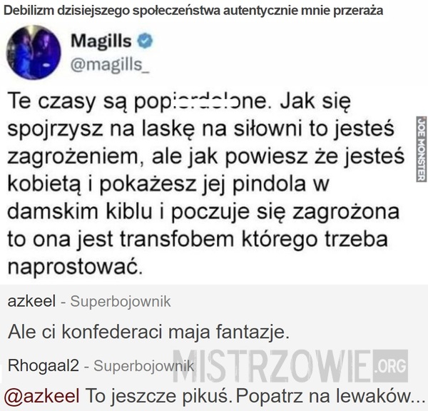 Debilizm dzisiejszego społeczeństwa –  