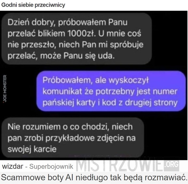 Godni siebie przeciwnicy –  