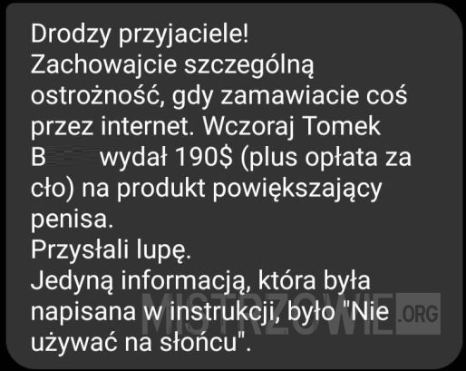 Szczególna ostrożność –  