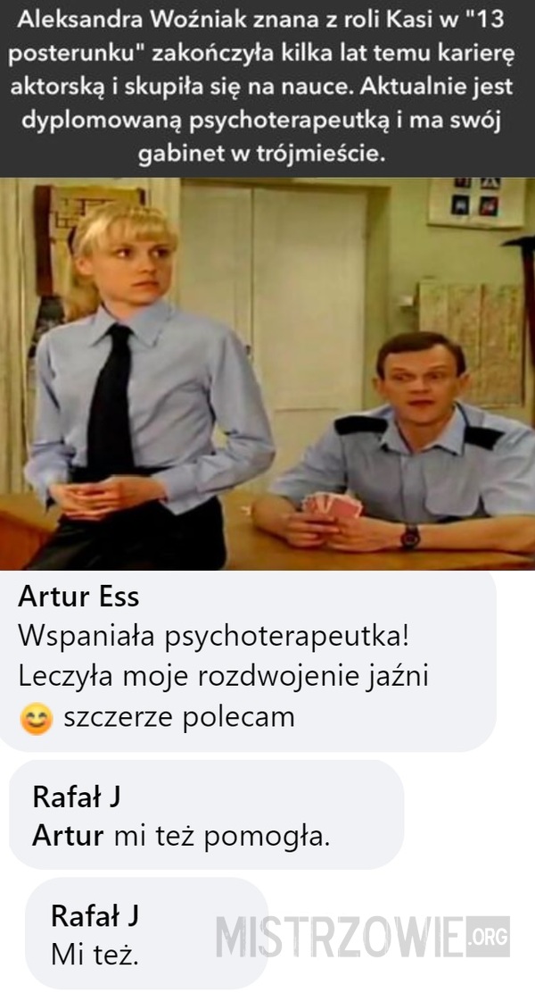 Psychoterapeutka –  