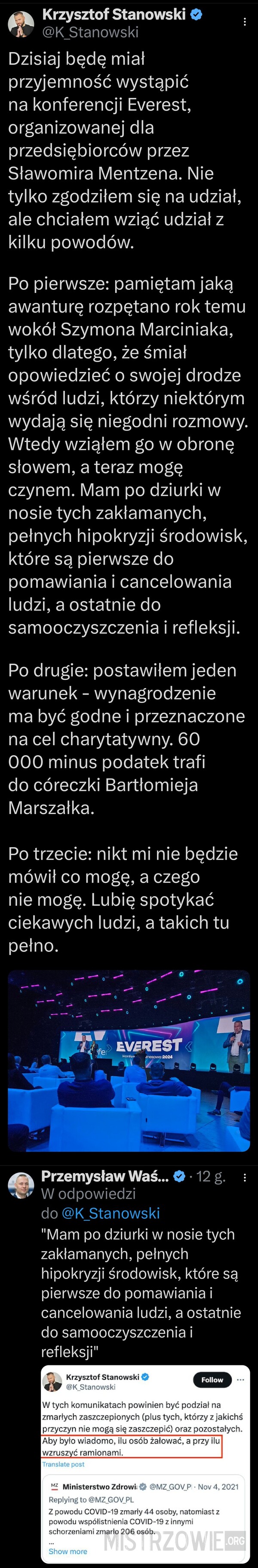 Zakłamane, pełne hipokryzji środowiska –  