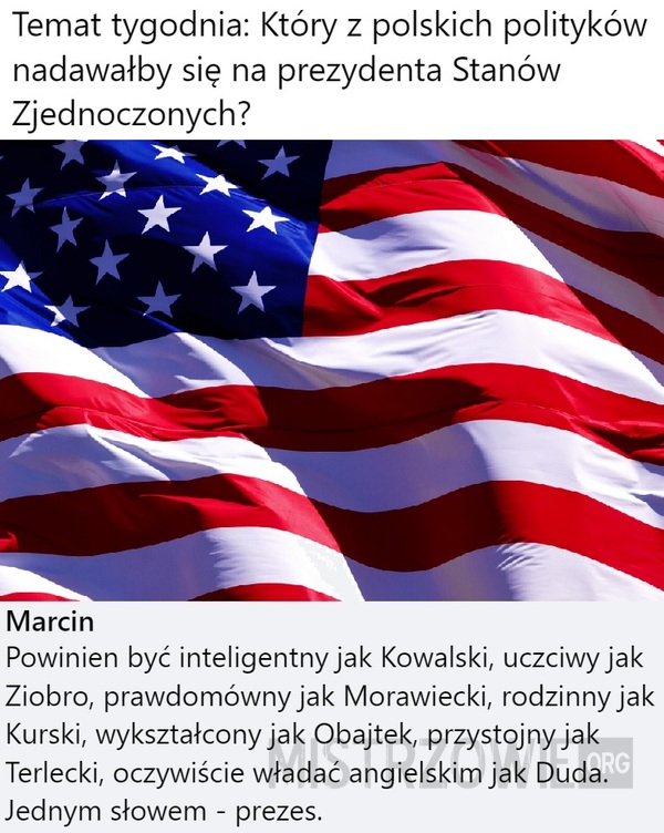 Prezydent –  