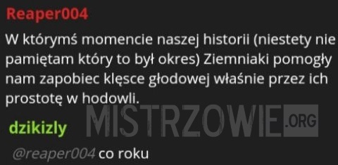 Ziemniaki –  