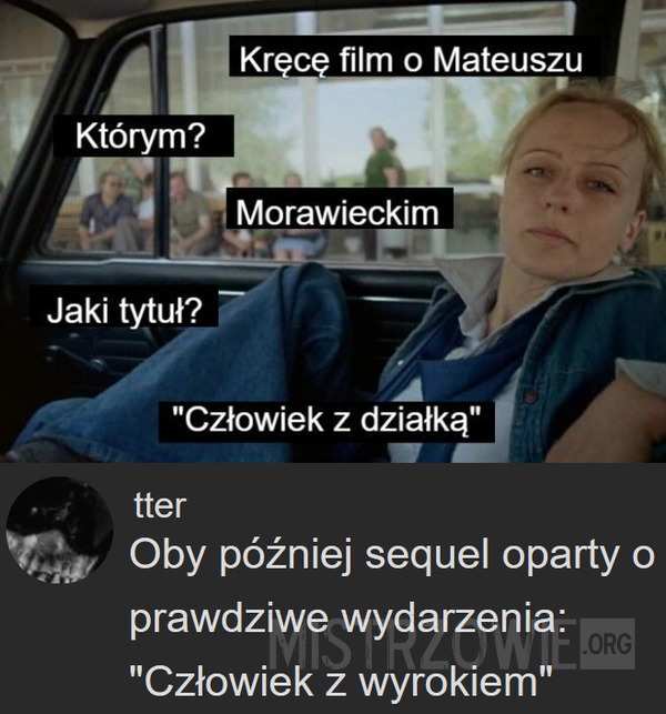 Człowiek z działką –  