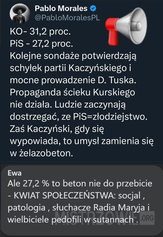 Kolejne sondaże –  