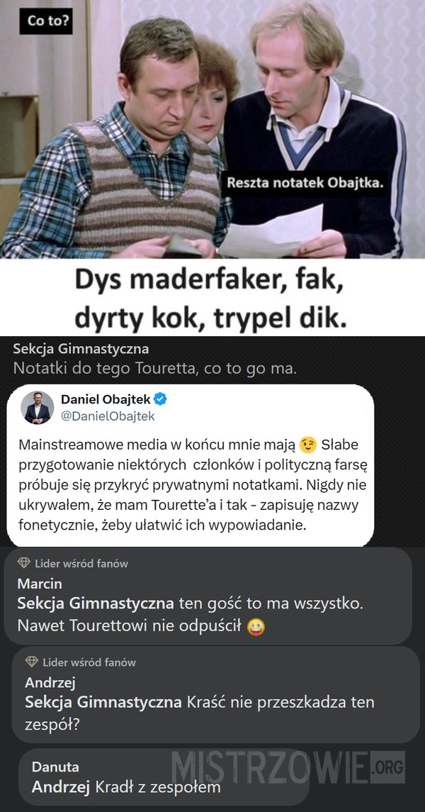 Notatki Obajtka –  