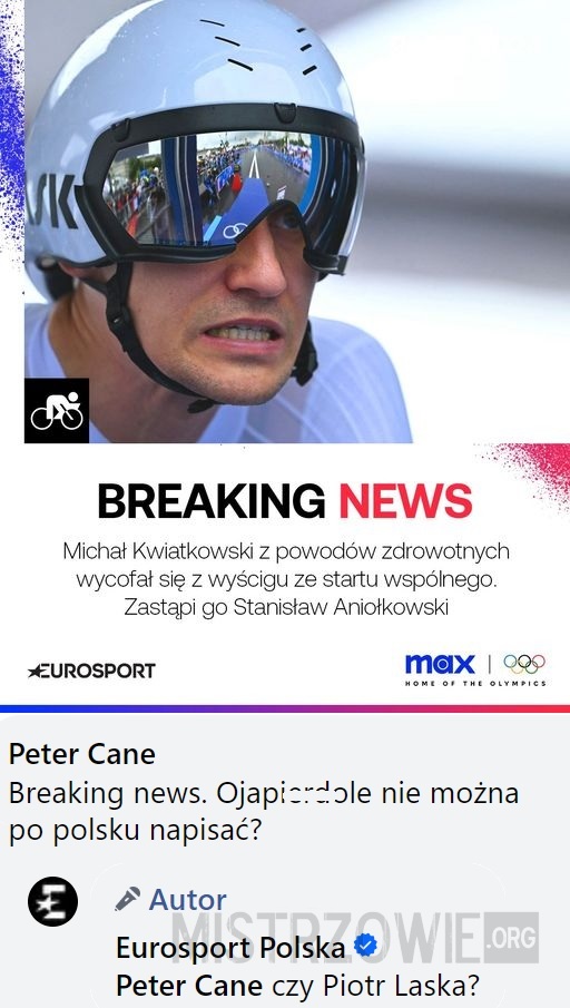 Breaking news –  