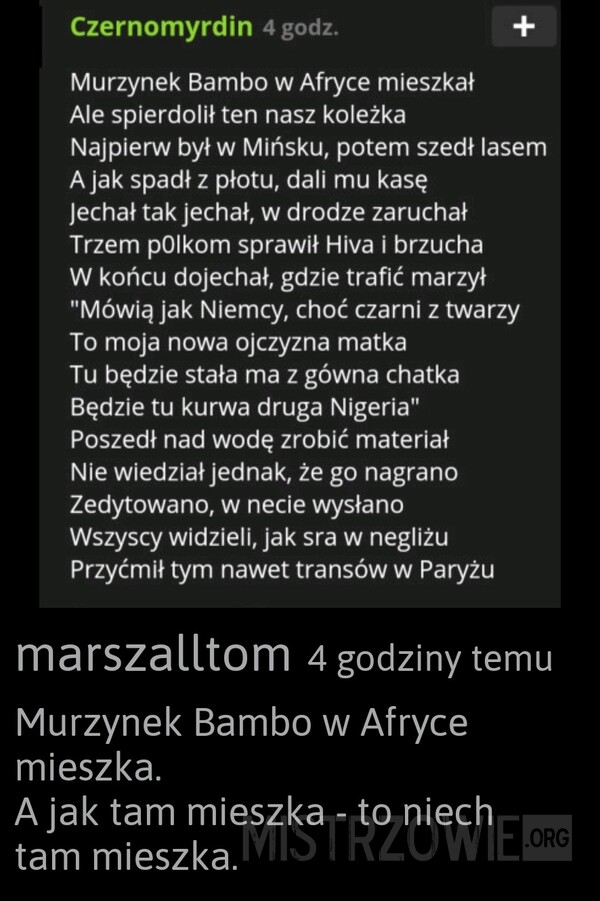 Murzynek Bambo –  