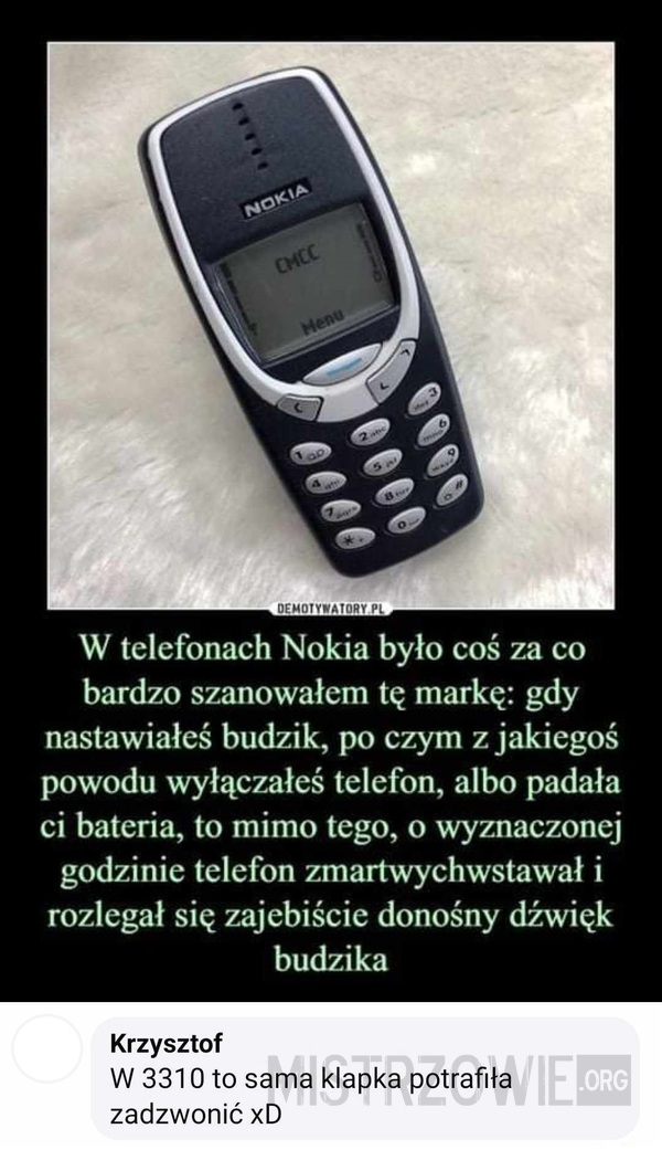 Nokia 3310 –  