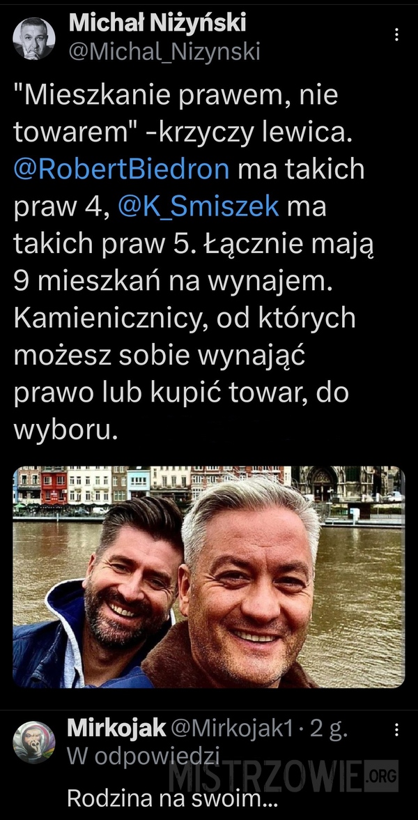 Mieszkanie prawem, nie towarem –  