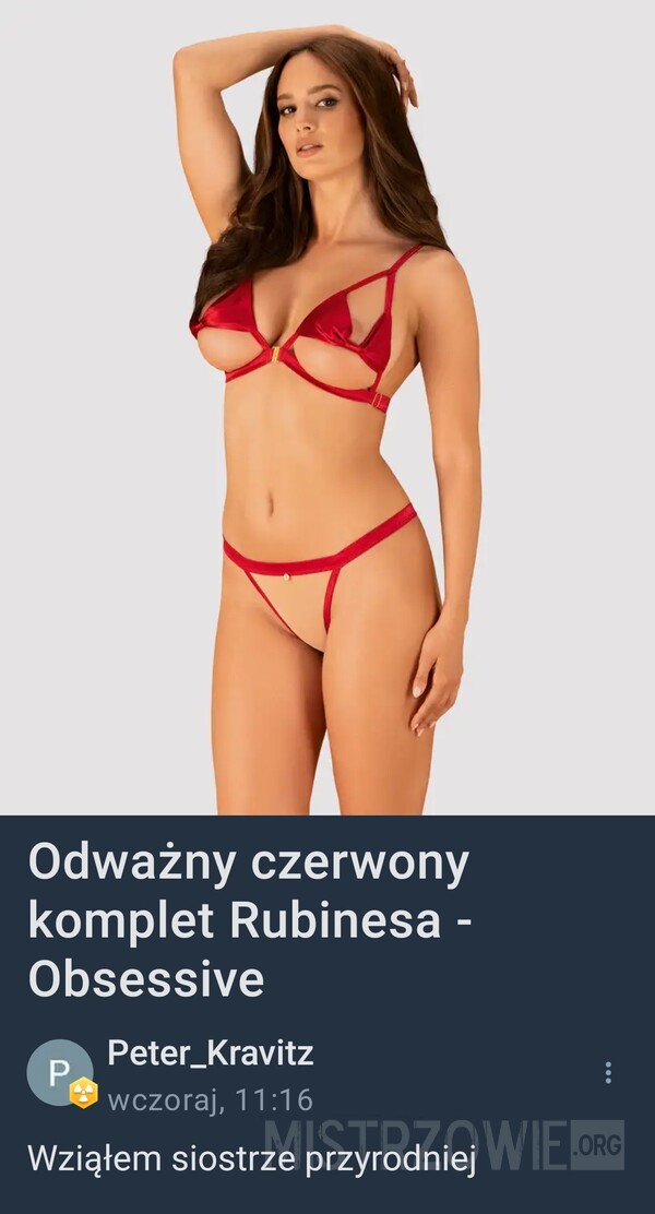 Odważny komplet –  