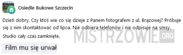 Fotograf –  