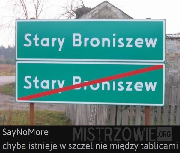 Stary Broniszew Schrödingera –  