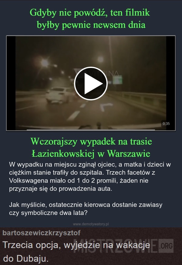 Wypadek –  