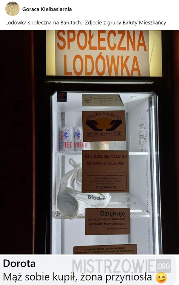 Społeczna lodówka –  