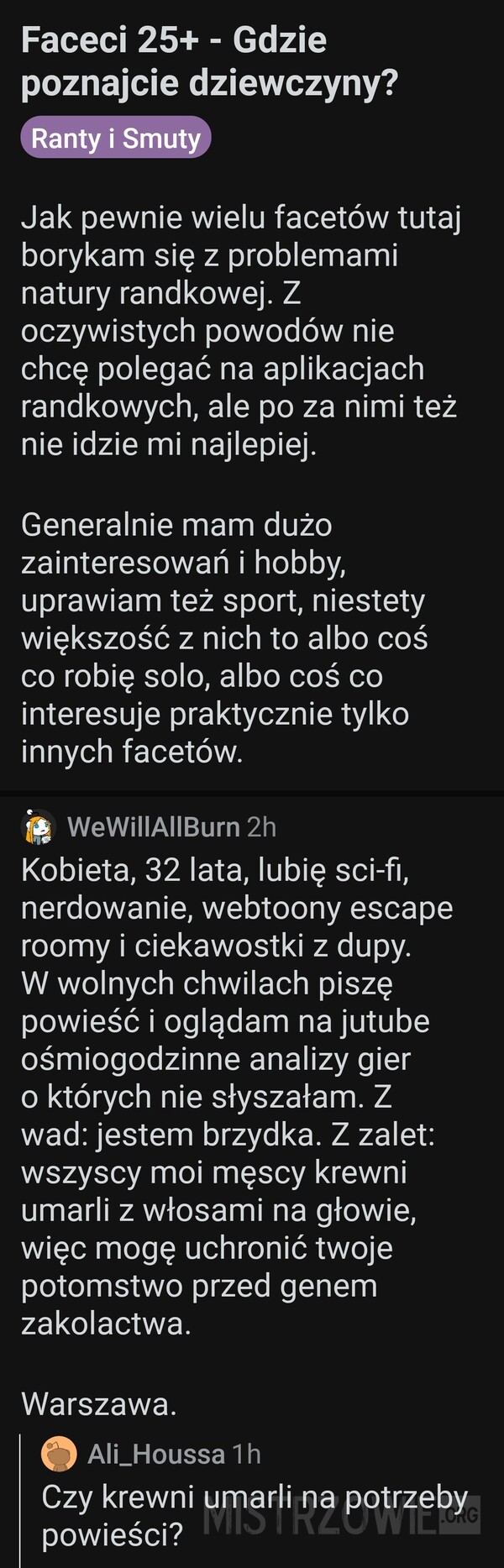 Gdzie poznajecie dziewczyny? –  