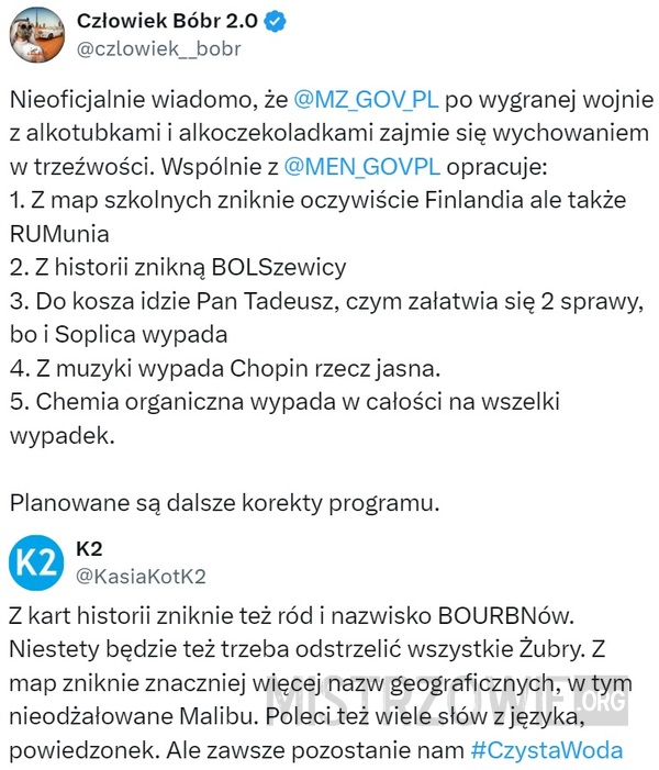 Wychowanie w trzeźwości –  