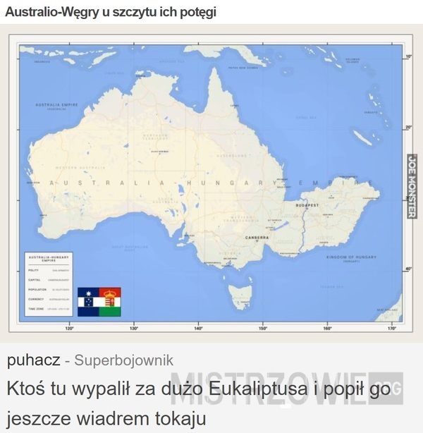 Australio-Węgry u szczytu ich potęgi –  