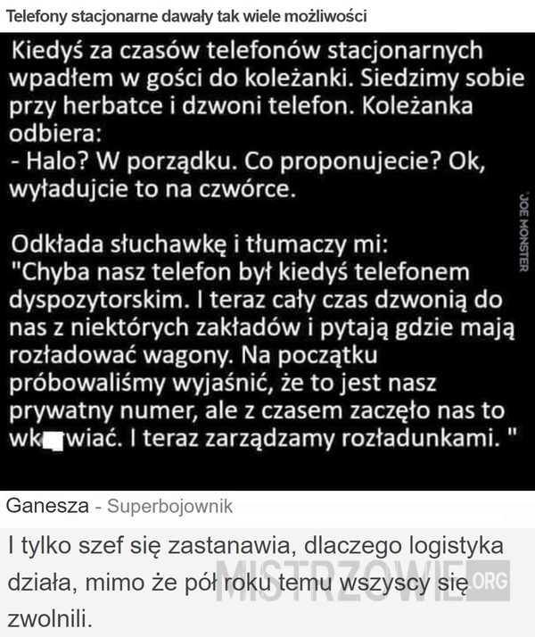 Telefony stacjonarne dawały tak wiele możliwości –  