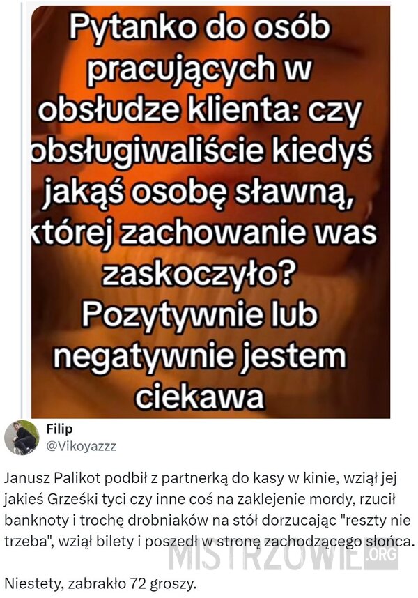 Sławna osoba –  