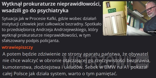 Nieprawidłowości –  