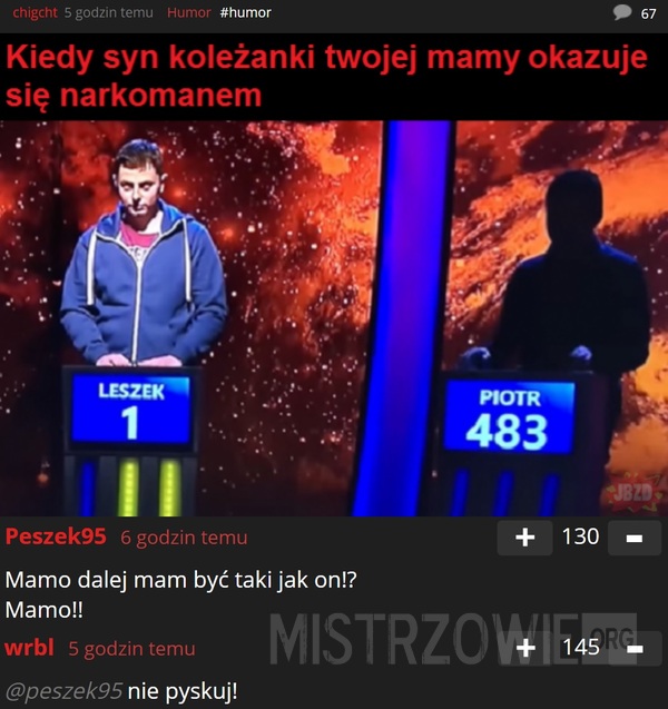 Syn koleżanki twojej mamy –  