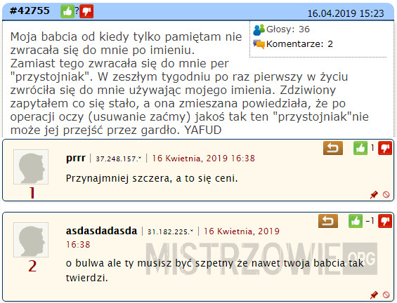 Przystojniak –  