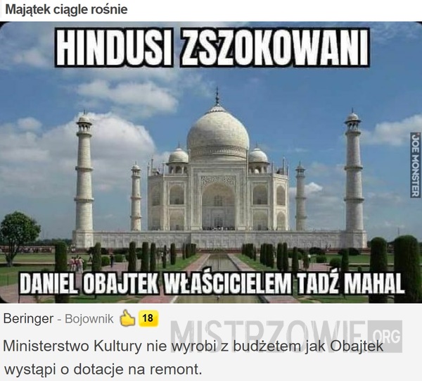 Majątek ciągle rośnie –  