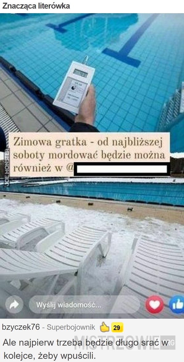 Znacząca literówka –  