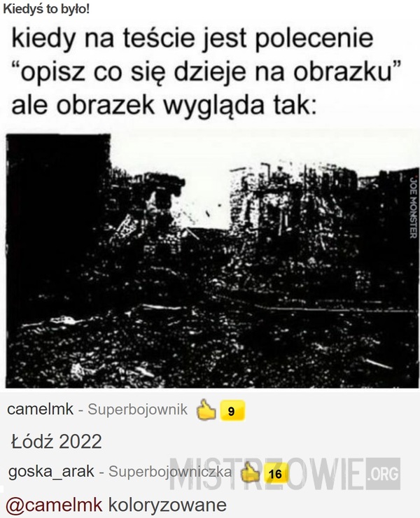 Kiedyś to było! –  