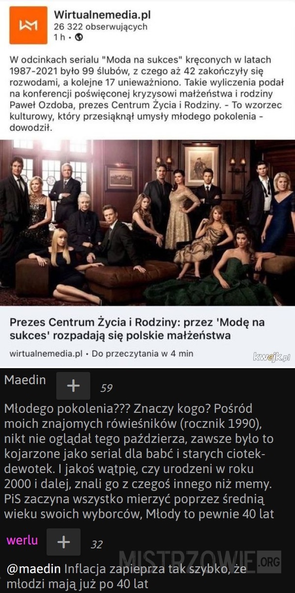 Moda na sukces –  